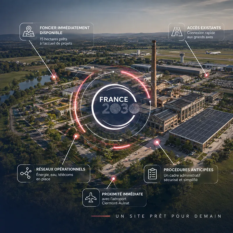 La Sucrerie, site clé en main labellisé France 2030